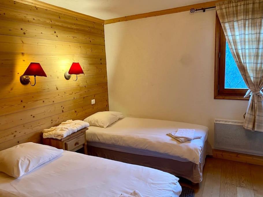 Chalet 6 Chambres A 3 Min Des Pistes Des 3 Vallees St Martin De Belleville 圣马丁德贝尔维尔 外观 照片