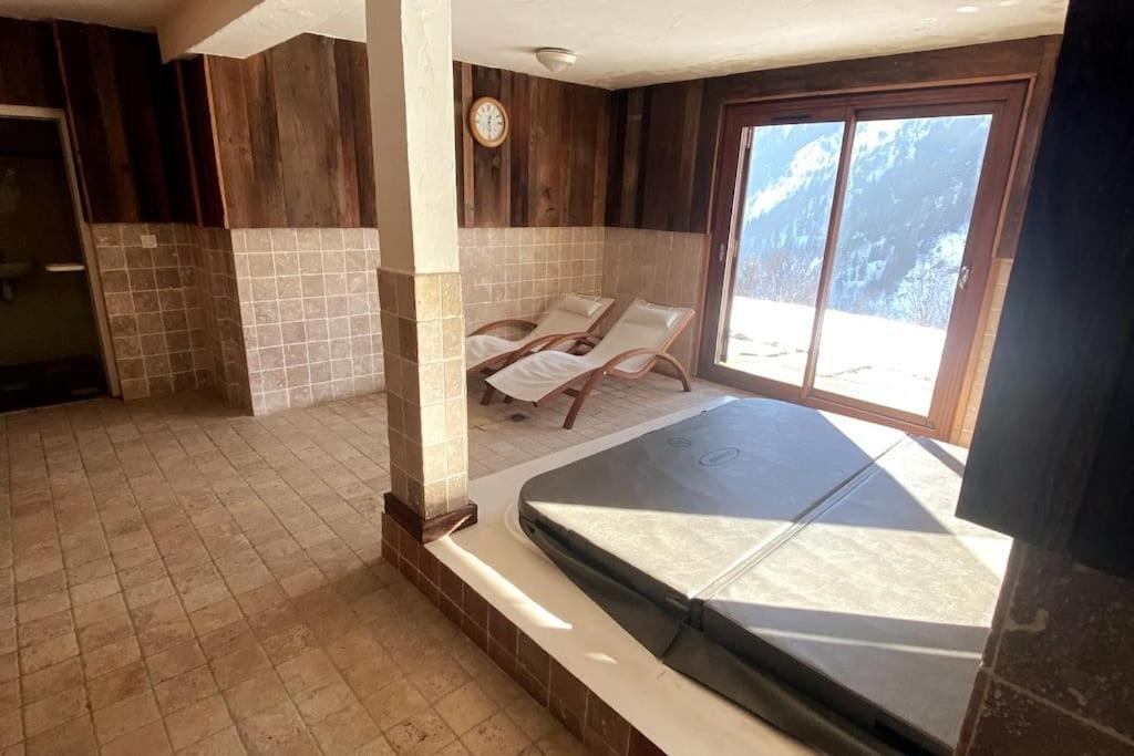 Chalet 6 Chambres A 3 Min Des Pistes Des 3 Vallees St Martin De Belleville 圣马丁德贝尔维尔 外观 照片