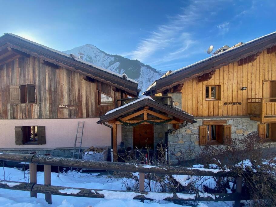 Chalet 6 Chambres A 3 Min Des Pistes Des 3 Vallees St Martin De Belleville 圣马丁德贝尔维尔 外观 照片